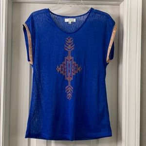 Umgee sleeveless top size M